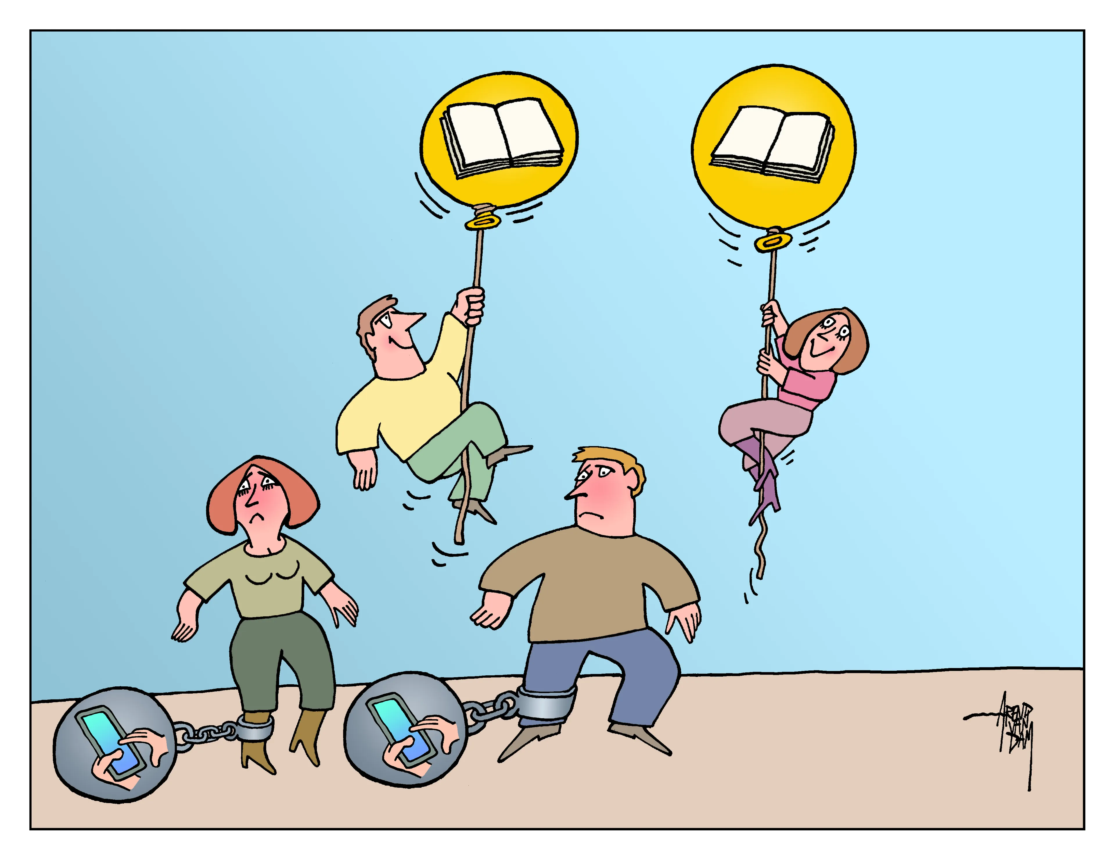 smartphone-vs-reading